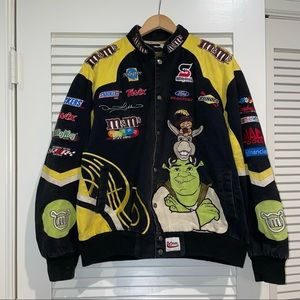 REVERSIBLE NASCAR 38 Elliot Sanders M&M Shrek